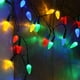 thumbnail image 1 of Luces de hadas, 16,4 pies, 50 LED, cadena de luces de fresa, cadena de luces de uso conveniente, 1 of 12