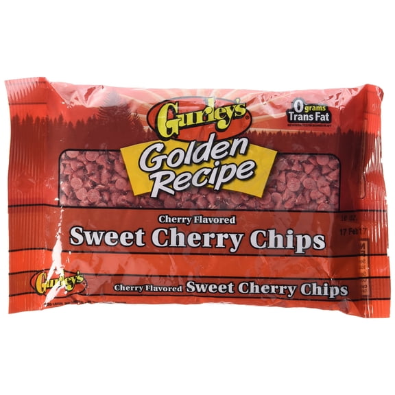 Gurley's Sweet Cherry Chips 10 MDA05 oz. 2 BAGS