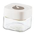 thumbnail image 2 of Frasco de vidrio, frasco hermético, recipiente para kimchi, frasco para encurtidos, apilable, contenedor de té, para Blanco 500ml, 2 of 9