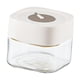 thumbnail image 2 of Tarro de almacenamiento de vidrio, tarro de alimentos hermético, a prueba de polvo con tapa, recipiente de vidrio apilable, Blanco 500ml, 2 of 9