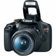 thumbnail image 2 of Canon EOS Rebel T7 18-55mm f/3.5-5.6 is II + 75-300mm f/4-5.6 III Kit + 64GB SD Card + Case (21pc Bundle), 2 of 5