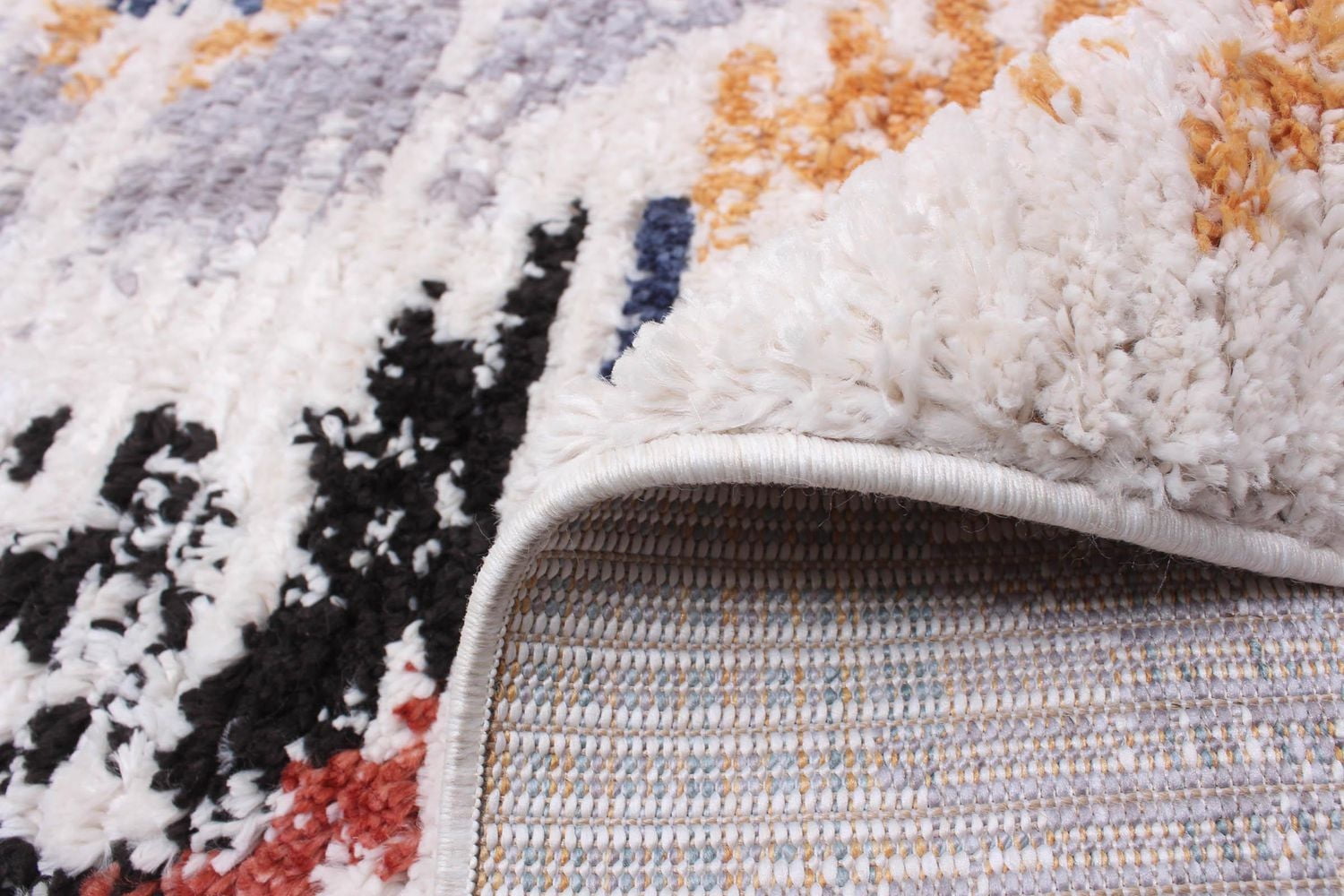 ECARPET Modern Geometric Indoor Area Rug, Super Soft & Plush Kashkuli Collection