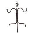 thumbnail image 3 of Rustic Western Lone Star Mug Tree Metal Holder Organizer Rack Stand With 4 Hooks, 3 of 5