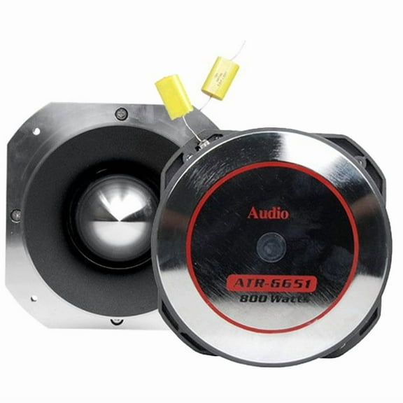 Audiopipe Tweeter 4" Tiitanium Single 800WATTS MAX Supertweet ATR6651