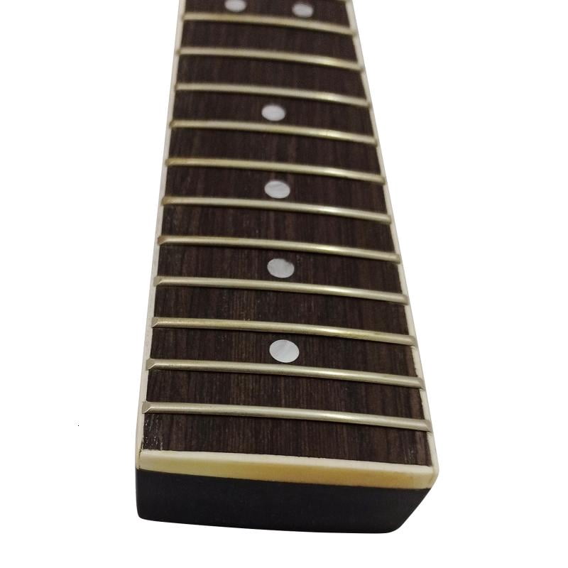 CEORPER Guitar Neck Replace Parts Durable Wooden Fretboard 25in Electric Guitar Parts