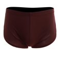 thumbnail image 2 of Calzoncillos cómodos para hombre, transpirables, con abertura lateral, calzoncillos, calzoncillos, café L Hugo Ropa interior de los boxeadores de los hombres, 2 of 8