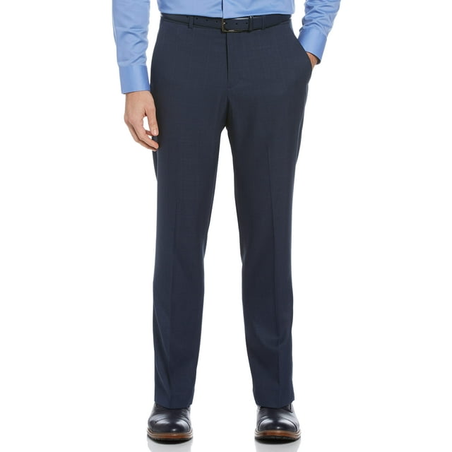 Pantalones Perry Ellis Modern Fit Performance para Hombre, Color Azul Índigo