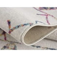 thumbnail image 4 of 4â€™ x 6â€™ White Berber Pattern Area Rug, 4 of 7