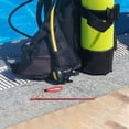 thumbnail image 5 of KAKOWELY scuba gear Aluminum Alloy Diving Pointer Rod Measurement Pointer Scuba Diving Accessory Underwater Signaling Device with Lanyard for Scuba Diving, 5 of 5