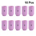 thumbnail image 3 of MasteelfCA 10Pcs 13N12 Protective Welding Nozzles Ceramic Welding Cups Welding Components, 3 of 7