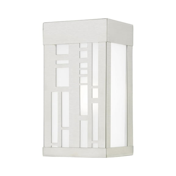 Livex Lighting - Malmo - 1 Light Small Outdoor ADA Wall Sconce In Modern