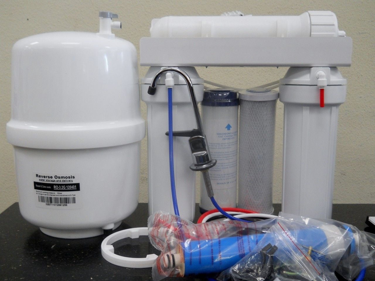 PREMIER HOME RESIDENTIAL REVERSE OSMOSIS DRINKING WATER FILTER SYSTEM 35 GPD USA