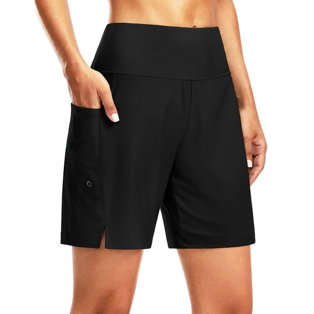 Short de baño G Gradual de cintura alta y secado rápido, 18 cm