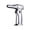 Silver, variant on Rose Gold Rose Gold Alloy Metal Windproof Butane Lighter Triple Blue Flame Torch For Outdoor Baking