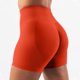 thumbnail image 2 of Pantalones cortos sin costuras con efecto lifting para mujer - Pantalones de gimnasio y yoga de cintura alta - Nailon y spandex - Tallas XS-XL, 2 of 5