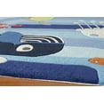 thumbnail image 2 of Furnish My Place Momeni Novelty Animals & Insects Modern Area Rugs, Blue, 8'x10', 2 of 5