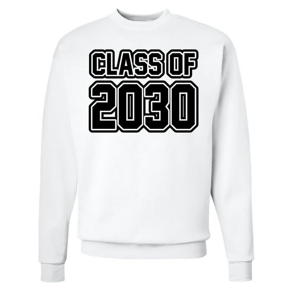 Inktastic Class of 2030 Adult Sweatshirt