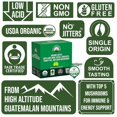 thumbnail image 6 of Peak Performance Mushroom Coffee Pods - Organic Low Acid Coffee with Lion's Mane, Reishi, Cordyceps, Turkey Tail and Chaga - 18 Count, 6 of 9