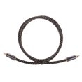 thumbnail image 2 of Cable óptico / digital Toslink Conector de cable de fibra con contactos dorados Cable Dolby / HiFi 100cm Sunnimix Cable de audio óptico, 2 of 7