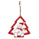 thumbnail image 1 of Matsuzay Colgante de decorativo de árbol de Navidad portátil para oficina en casa con cuerda para sala de estar, dormitorio, adorno de Kits de decoración para fiestas Muñeco de nieve, 1 of 6
