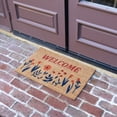 thumbnail image 4 of Rubber-Cal Floral Garden – Welcome Spring Doormat 15mm 18" X 30", 4 of 6