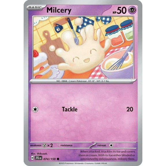 Pokemon Journey Together Common Milcery #74
