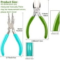 thumbnail image 2 of 2 Pieces Jewelry Making Tool Including 6 in 1 Jewelry Pliers Wire Bending Pliers for Jewelry Making Beading Looping Shaping Wire DIY Crafts, 2 of 7