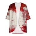 thumbnail image 5 of LOVZFMLL Cardigan pour Femmes Cardigan pour Dames Halloween Mode Veste Imprimée Été Veste Imprimée à Manches Longues Cardigan Veste, 5 of 5