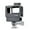 Black, variant on Vlog Case Action Camera Housing Shell Vlogging Cage Frame with Cold Shoe Mount for GoPro Hero 7 6 5 Black for External Microphone & Pro 3.5mm Mic Adapter