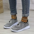 thumbnail image 1 of LSLJS Mode Femmes Tissu Extensible Grande Taille Chaussures de Sport Décontractées Légères en Maille Volante, Espadrilles pour Femmes, 1 of 9