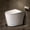 Brushed Gold, variant on Smart Toilet with Bidet, Foam Shield, 4-Season Temperature, ADA Height, 1.0 Gallons Auto Flush, Heated Seat, Warm Water & Air Drying, Remote Control, Auto Deodorization, Blackout Flush, Night Light