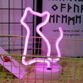 thumbnail image 3 of Neon Cat Light Sign Cat Neon Lights With Base Room Decor Battery And Usb Operated Neon Lights, 3 of 5
