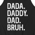 thumbnail image 3 of Instant Message - Dada Daddy Dad Bruh  - Men's Jersey Tank Top, 3 of 6