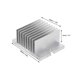 thumbnail image 2 of Dissipateur thermique en aluminium, module de chauffage haute puissance, refroidissement d'équipements électroniques, 60 x 45 x 25 mm, 2 of 4