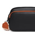 thumbnail image 2 of Bolso Bandolera Cuero Genuino Moda Mujer Casual Hombro ( ) Negro Marrón DQrwqpou Para Estrenar, 2 of 3