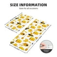 thumbnail image 2 of Kitchen Mats for Floor 2 Piece - yellow bee honey cute Anti Fatigue Mats for Kitchen Floor, Kitchen Rugs Washable Non Slip for Bedroom Office Bathroom Home Kitchen Decor, 2 of 6
