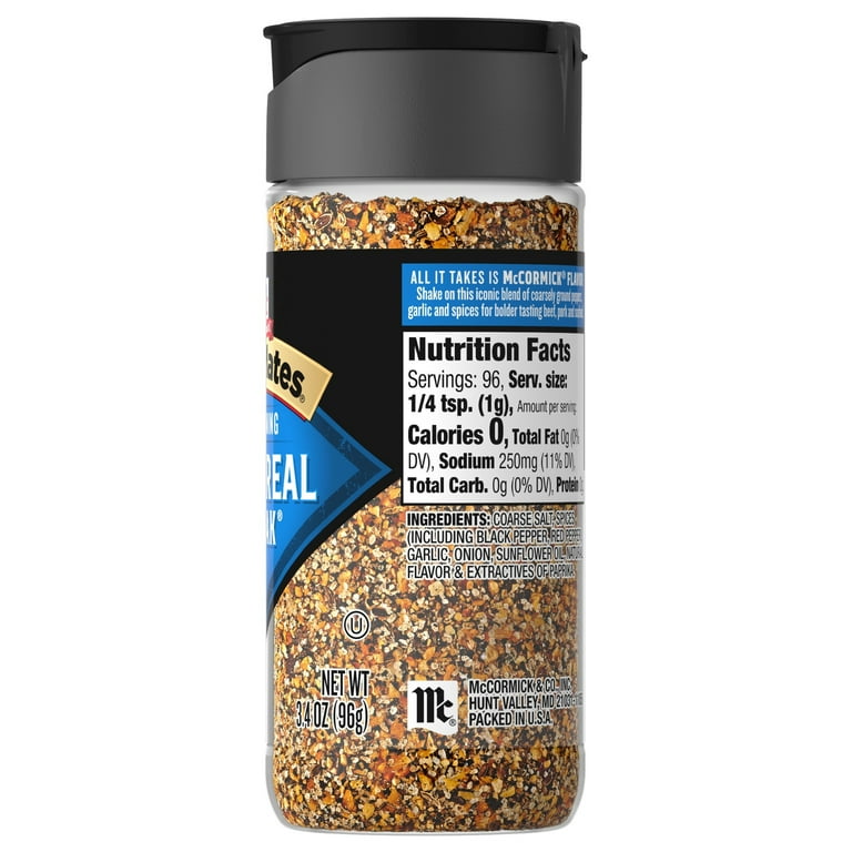 Mccormick grill mates steak rub 3.78 oz sale
