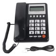 thumbnail image 2 of KXT8001CID Teléfono Con Cable, Identificador De Llamadas Pantalla Clara Semi Manos Libres Almacenamiento De Memoria VIP LCD Grande De 16 Bits, Con Tonos De Llamada Opcionales, 2 of 7