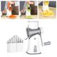 thumbnail image 1 of Cortadora de vegetales multifuncional Nueva herramienta de cocina para cocinar blanco Baoblaze Cortadora de vegetales, 1 of 8