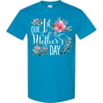 thumbnail image 3 of Inktastic Our First Mother's Day Pink Flowers T-Shirt, 3 of 5
