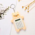 thumbnail image 5 of SagaSave Mini Portable Calculator with Keychain for Office Home School Cute Cartoon Look, 5 of 5