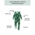 thumbnail image 2 of Honest Baby Clothing Organic Cotton Boy or Girl Long Sleeve Christmas Sleep N Play, Newborn to 9 Months, 2 of 5