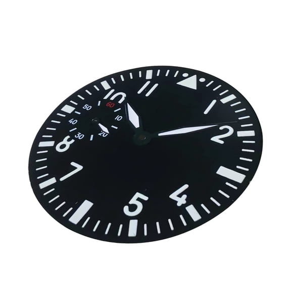 Dial Replacement Watch Dial and Hands Set for ETA 6497 and Seagull ST3600 Movement