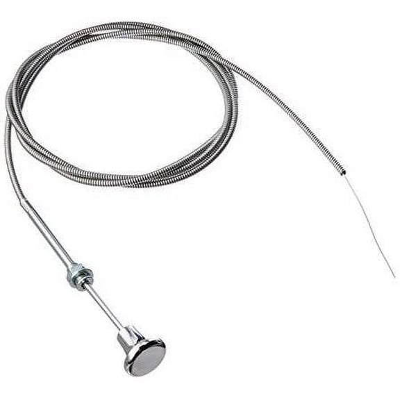 Racing Power R2332 6 ft. Chrome Choke Cable Kit