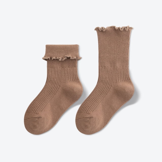 Chaussettes pour Enfants Classification Produit Hiver et Automne Chaussettes Mi-Mollet Confortables Décontractées pour Enfants