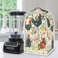 thumbnail image 5 of HELLHERO Protective Coffee Machine Dust Cover Stylish Handle for Kitchen Use(Rooster Floral Pattern), 5 of 6