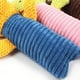 thumbnail image 4 of Juguete para Perros Pequeño Perro Robusto Masticar Juguete con Chirriador Juguete Interactivo Chirriador Limpieza de Dientes Juguete de Peluche para Cachorros Perros pequeños y medianos 18 x 10,5 cm brillar Hogar, 4 of 5