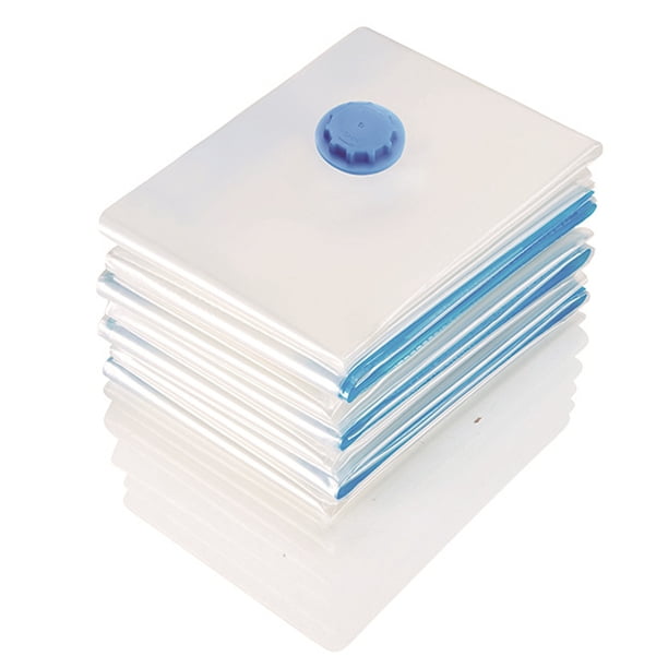 Bolsas selladas al vacío para mayor comodidad, bolsas de almacenamiento al vacío que ahorran costos, material protector y diseño transparente para herramientas, ropa (aptas para maletas)