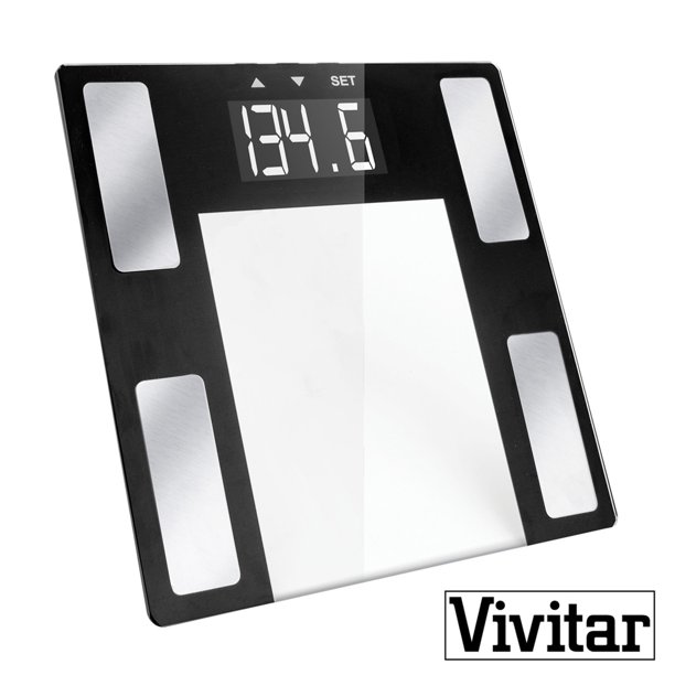 Vivitar PSV163S Body Analysis Digital Bathroom Scale With An Easy To