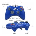 thumbnail image 2 of Control Usb Alambrico Para Xbox 360/ Fat /slim Y Pc Gamepad Azul, 2 of 3
